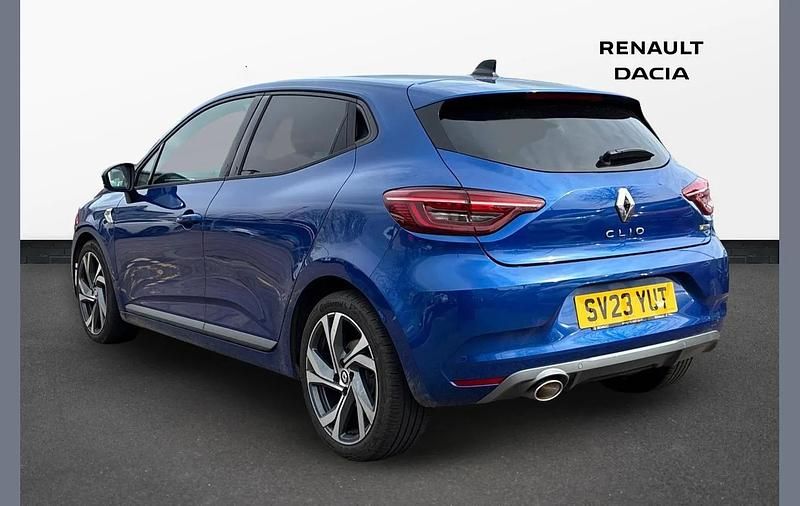 Used Renault Clio V RS Line 90 HP (66 kW) 2023 Iron blue  Hatchback