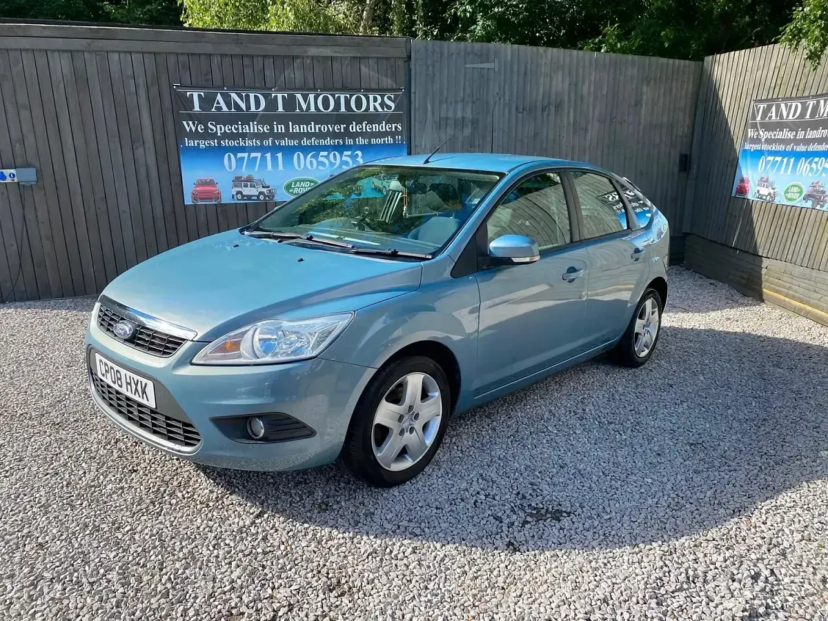 Used Ford Focus Style 100 HP (73 kW) 2008 Blue Hatchback