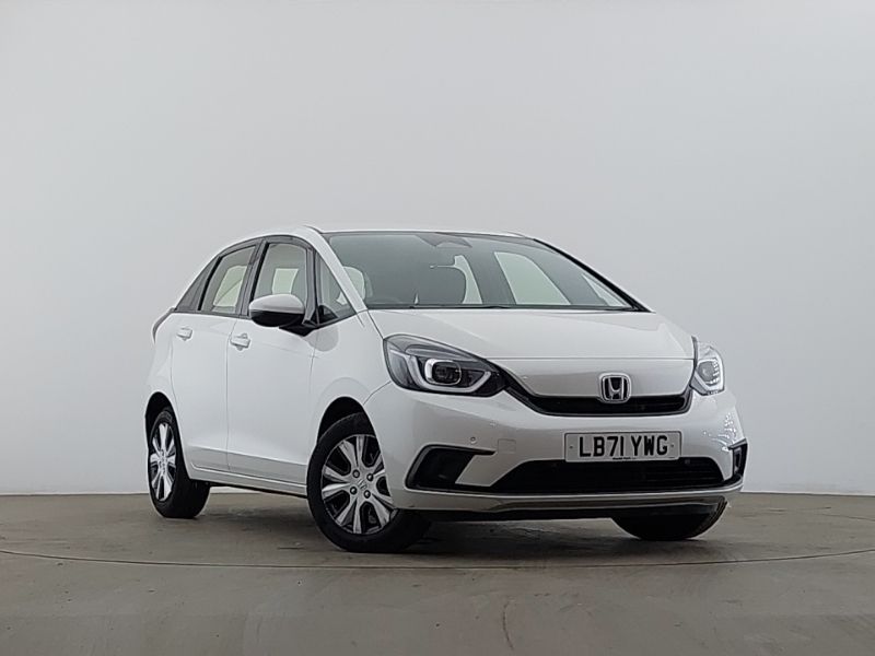 White Used 2022 Honda Jazz Hybrid Hatchback | £16,498 (Good price) - Image 1/4