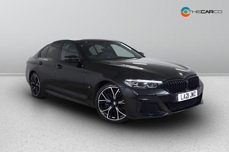 Used BMW 520 M Sport 2021 Black Sedan