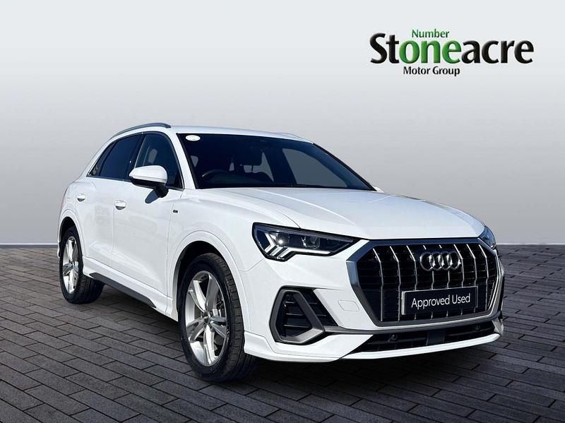 Used Audi Q3 S-Line 150 HP (110 kW) 2020 White SUV