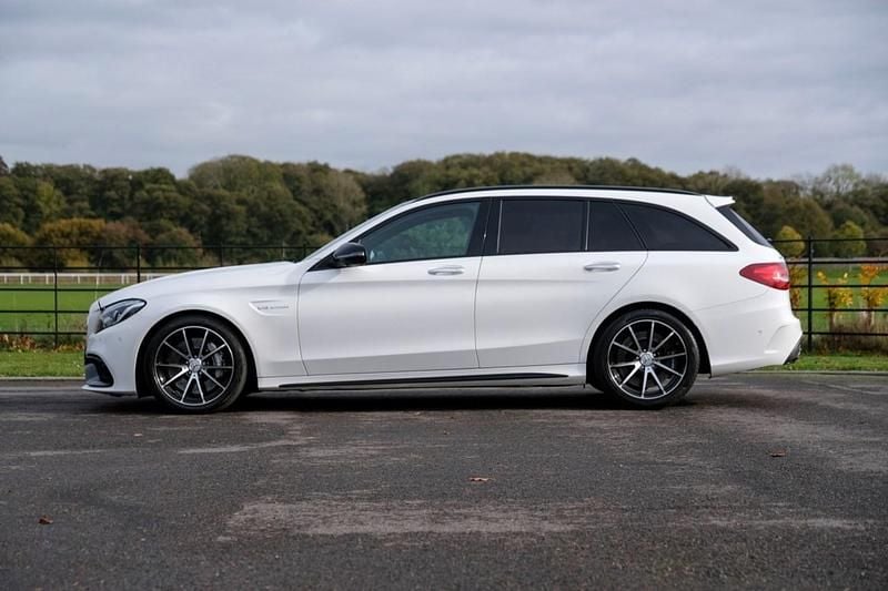 Used Mercedes C63 AMG Premium 2018 White Estate