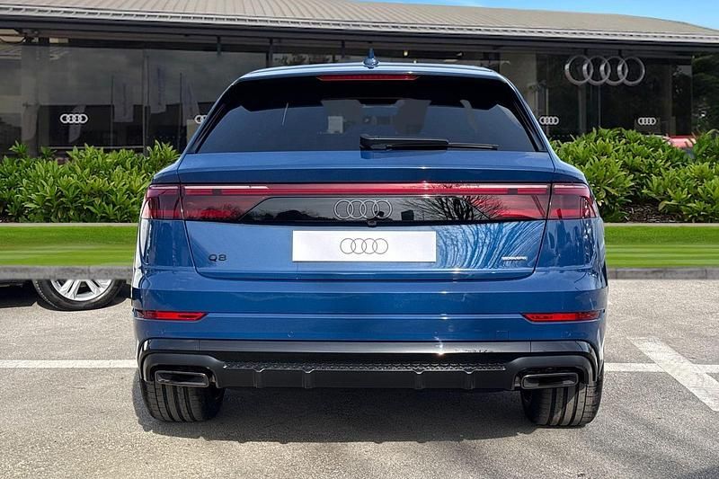 New Audi Q8 Black Edition 2026 Blue SUV