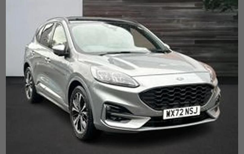 Silver Used 2022 Ford Kuga ST-Line X SUV | £19,999 (Fair price) - Image 1/4