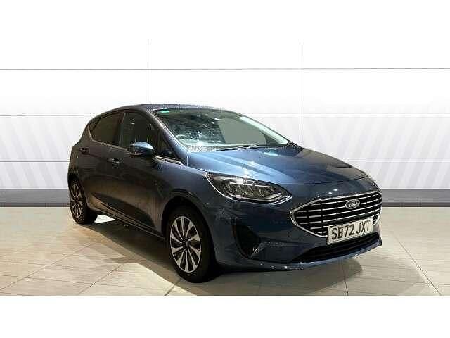 Blue Used 2023 Ford Fiesta Titanium Hatchback | £12,696 (Good price) - Image 1/4
