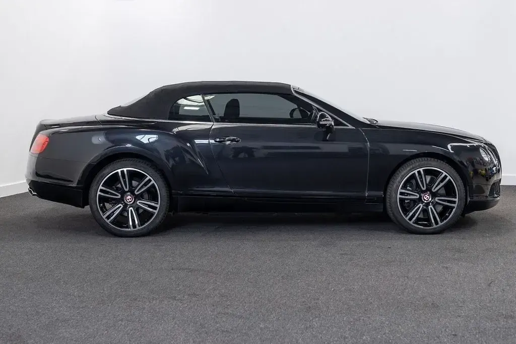 Used Bentley Continental GT Convertible 507 HP (372 kW) 2012 Black Cabriolet