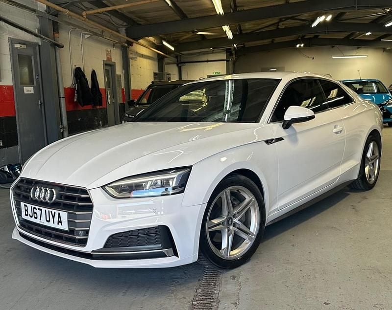 Used Audi A5 S-Line 2017 White Coupe