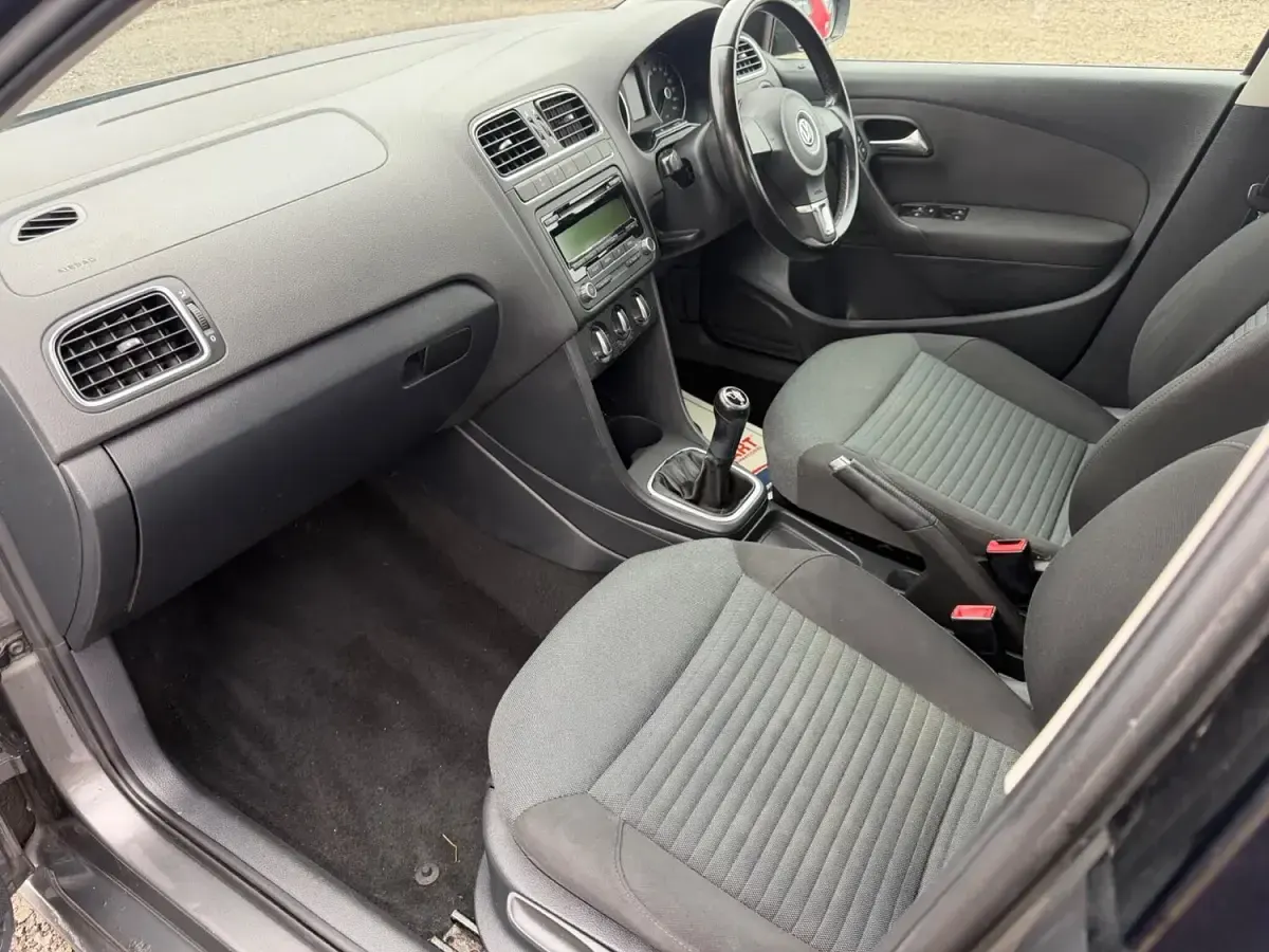 Used VW Polo SE 75 HP (55 kW) 2011 Grey Hatchback