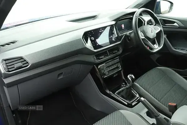 Used VW T-Cross R-line 115 HP (84 kW) 2020 Blue SUV