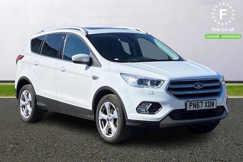 White Used 2017 Ford Kuga ST-Line X SUV | £10,399 (Good price) - Image 1/3