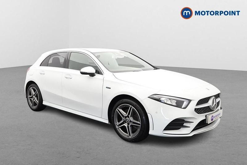 White Used 2020 Mercedes A250 AMG Line Premium Hatchback | £20,949 (A bit pricey) - Image 1/4