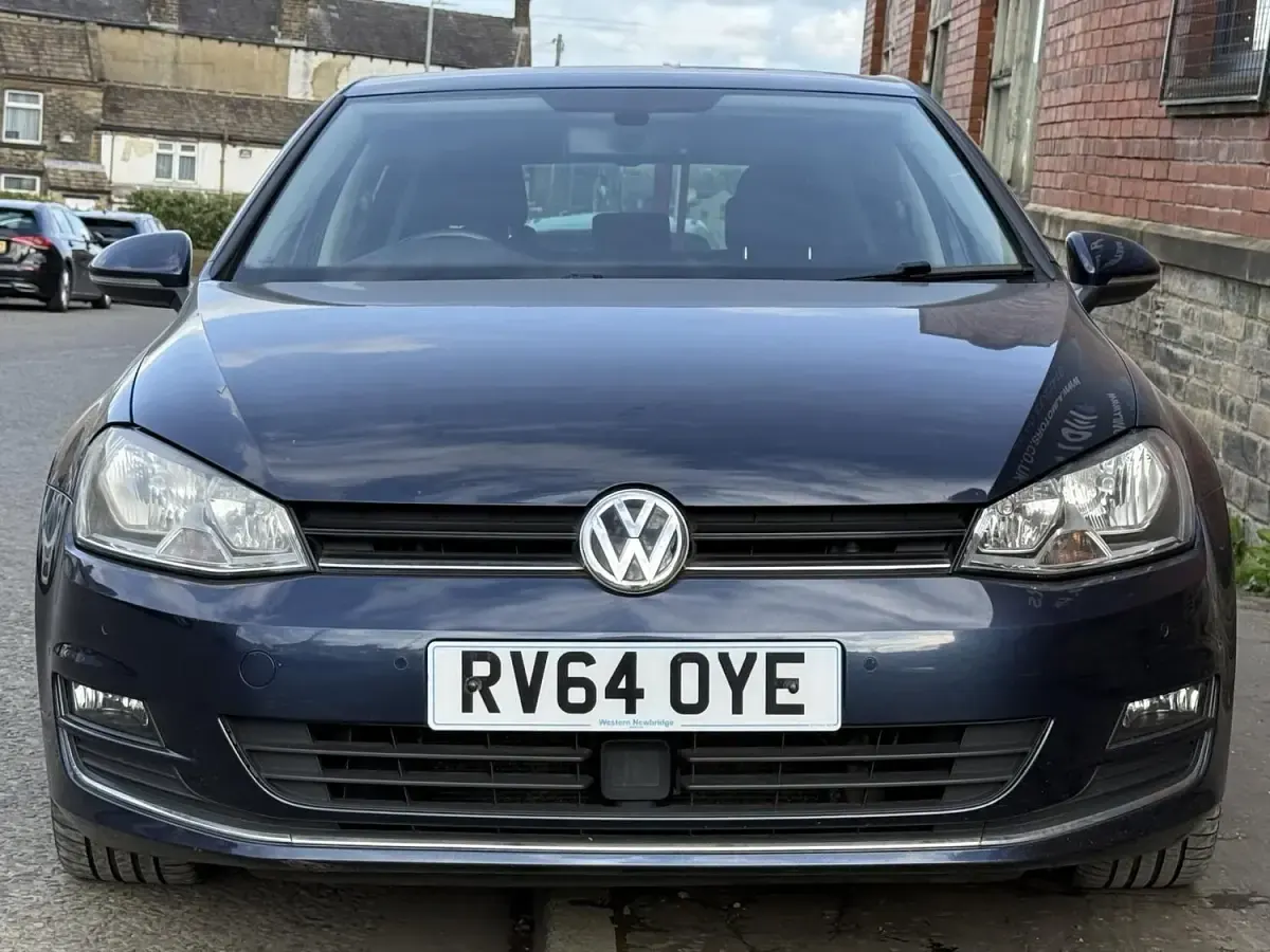 Used VW Golf VII GT 150 HP (110 kW) 2014 Blue Hatchback
