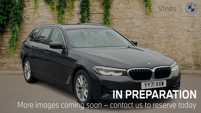 Grey Used 2022 BMW 520 Sport Line Estate | £22,772 (Super price) - Image 1/4