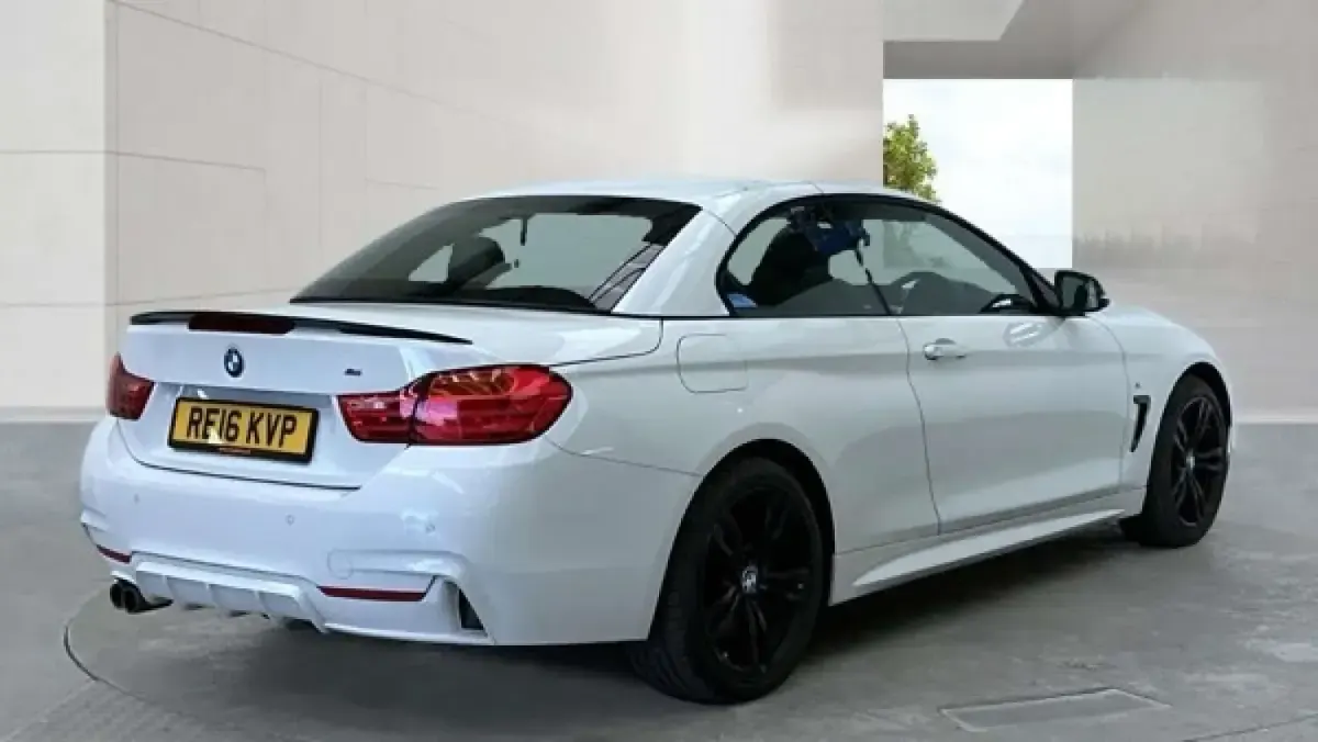Used BMW 435 M Sport 308 HP (226 kW) 2016 White Cabriolet