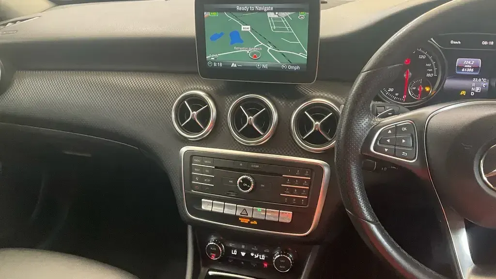 Used Mercedes A180 Premium 2018 Black Hatchback
