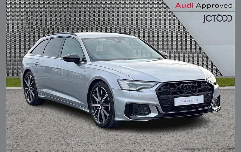 Silver Used 2024 Audi A6 Black Edition Estate | £42,003 (Expensive) - Image 1/4