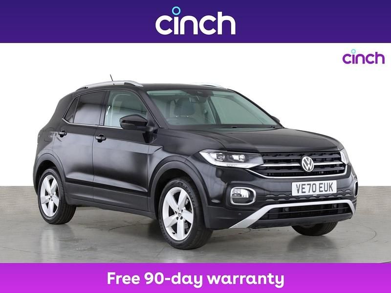 Black Used 2020 VW T-Cross SEL SUV | £13,849 (Fair price) - Image 1/3