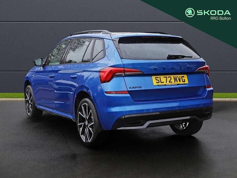 Used Skoda 110 R Monte Carlo 81 HP (59 kW) 2022 Race blue metallic Estate