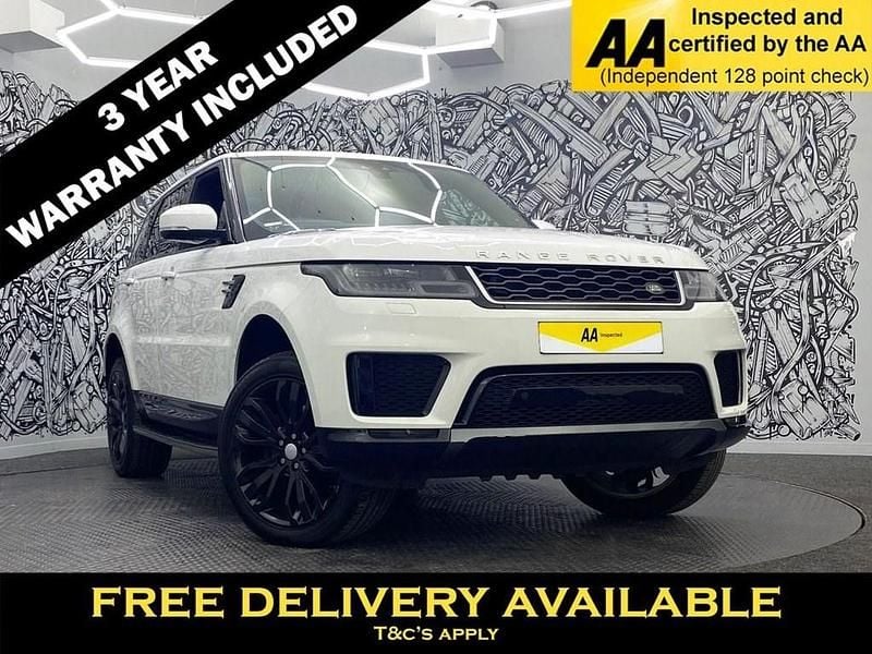White Used 2020 Land Rover Range Rover Sport HSE SUV | £28,595 (Fair price) - Image 1/2