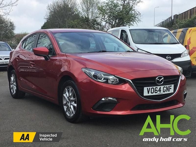 Red Used 2014 Mazda 3 Hatchback | £7,795 (Fair price) - Image 1/4