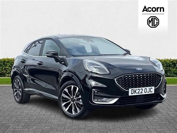 Black Used 2022 Ford Puma Gen-E ST-Line Hatchback | £19,238 - Image 1/1