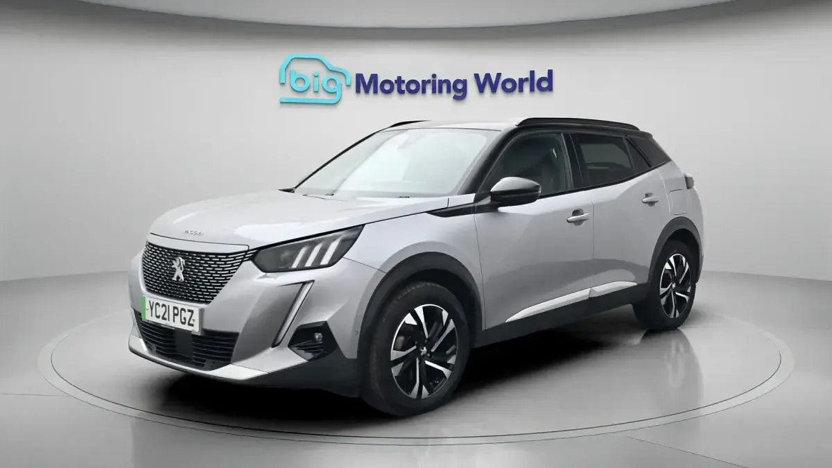 Used Peugeot e-2008 GT 98 kW (134 HP) 2021 Grey SUV