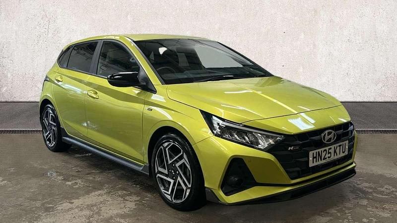 Green Used 2025 Hyundai i20 N Line Hatchback | £19,879 (A bit pricey) - Image 1/4