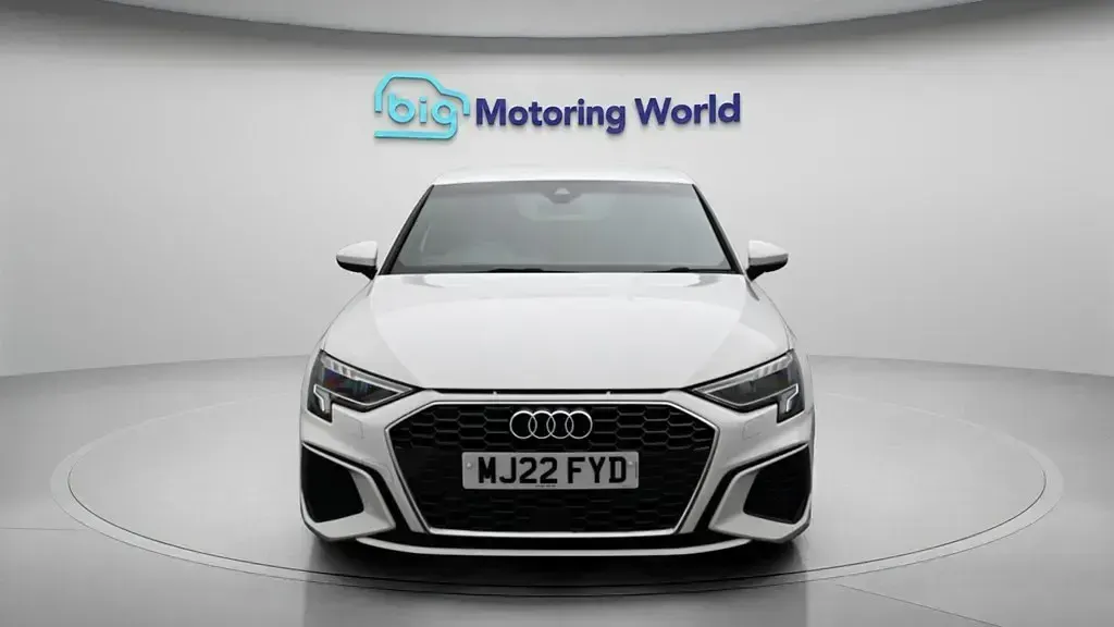 Used Audi A3 S-Line 110 HP (80 kW) 2022 White Sedan