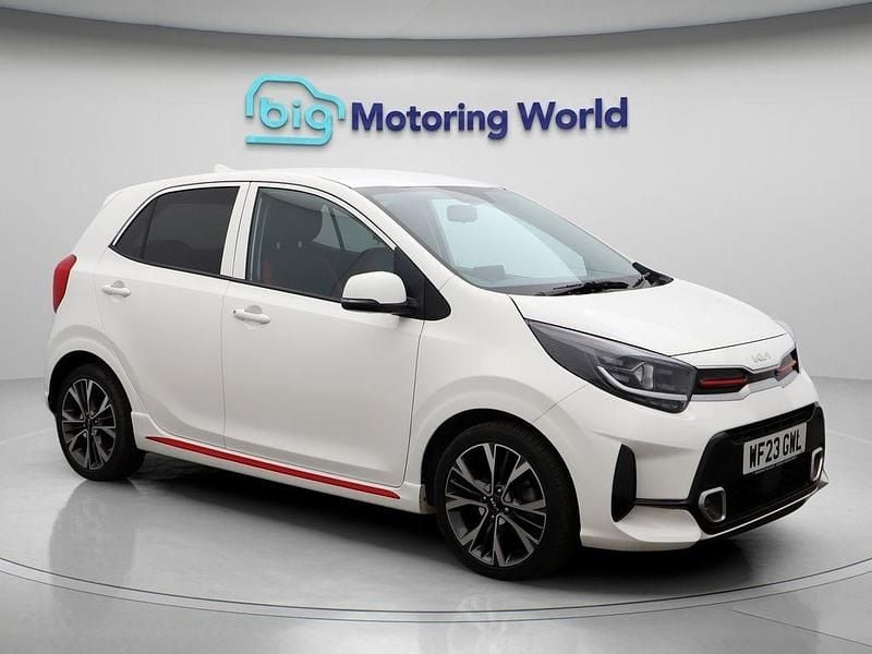 White Used 2023 Kia Picanto GT-Line Hatchback | £14,100 (Fair price) - Image 1/4