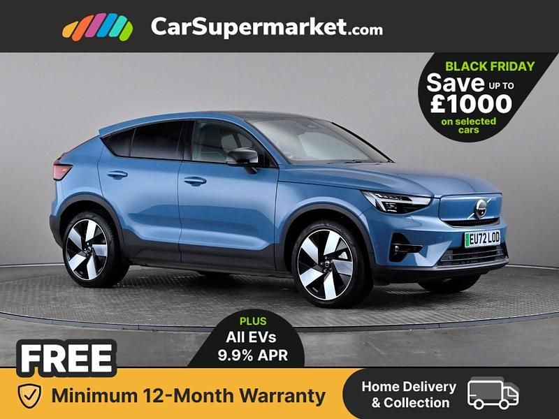 Blue Used 2022 Volvo C40 Ultimate SUV | £24,697 (Fair price) - Image 1/3