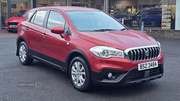 Prl energetic red Used 2017 Suzuki SX4 S-Cross SZ4 SUV | £8,495 (Fair price) - Image 1/4