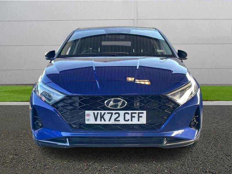Used Hyundai i20 2022 Blue Hatchback
