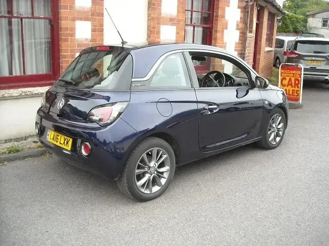 Used Vauxhall Adam Jam 70 HP (51 kW) 2016 Blue Hatchback