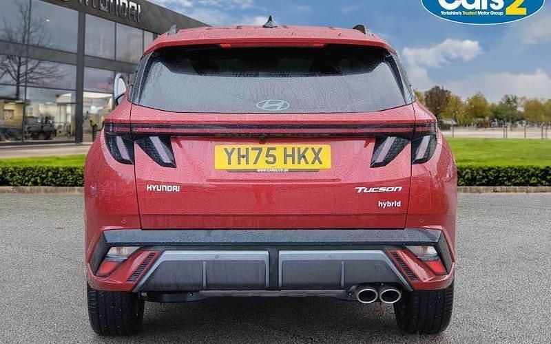 Used Hyundai Tucson N Line 215 HP (158 kW) 2025 Red SUV