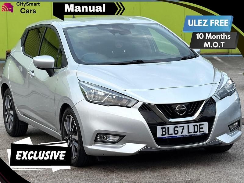 Silver Used 2017 Nissan Micra N-Connecta Hatchback | £4,500 (Super price) - Image 1/4