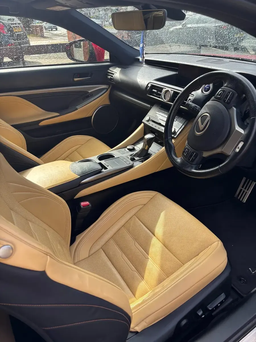 Used Lexus RC300h Sport Line 2018 Red Coupe