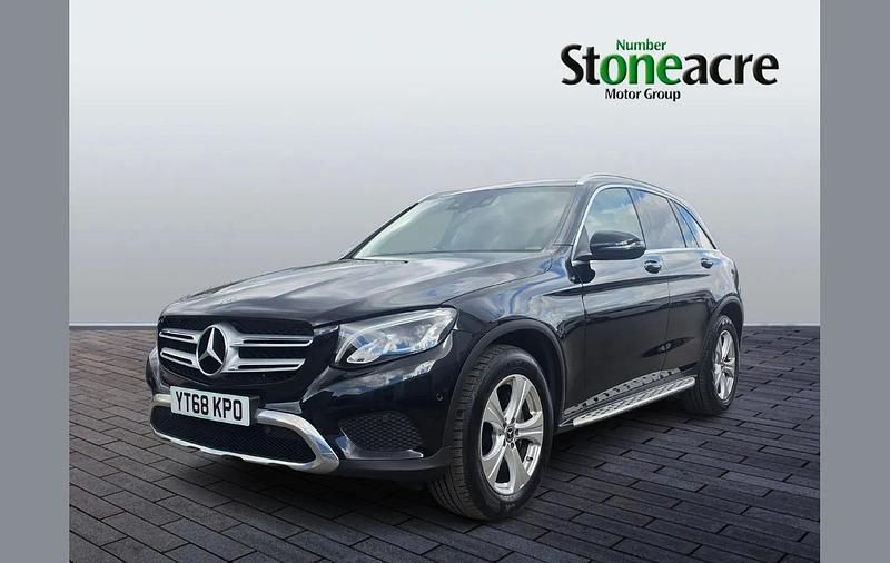 Used Mercedes GLC220 168 HP (123 kW) 2018 Black SUV