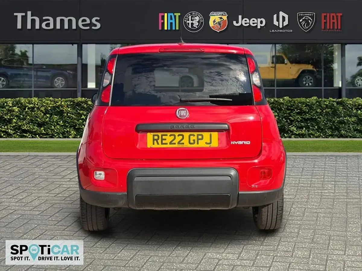 Used Fiat Panda Sport 70 HP (51 kW) 2022 Red Hatchback