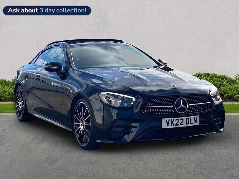 Black Used 2022 Mercedes E220 AMG line | £34,244 - Image 1/4