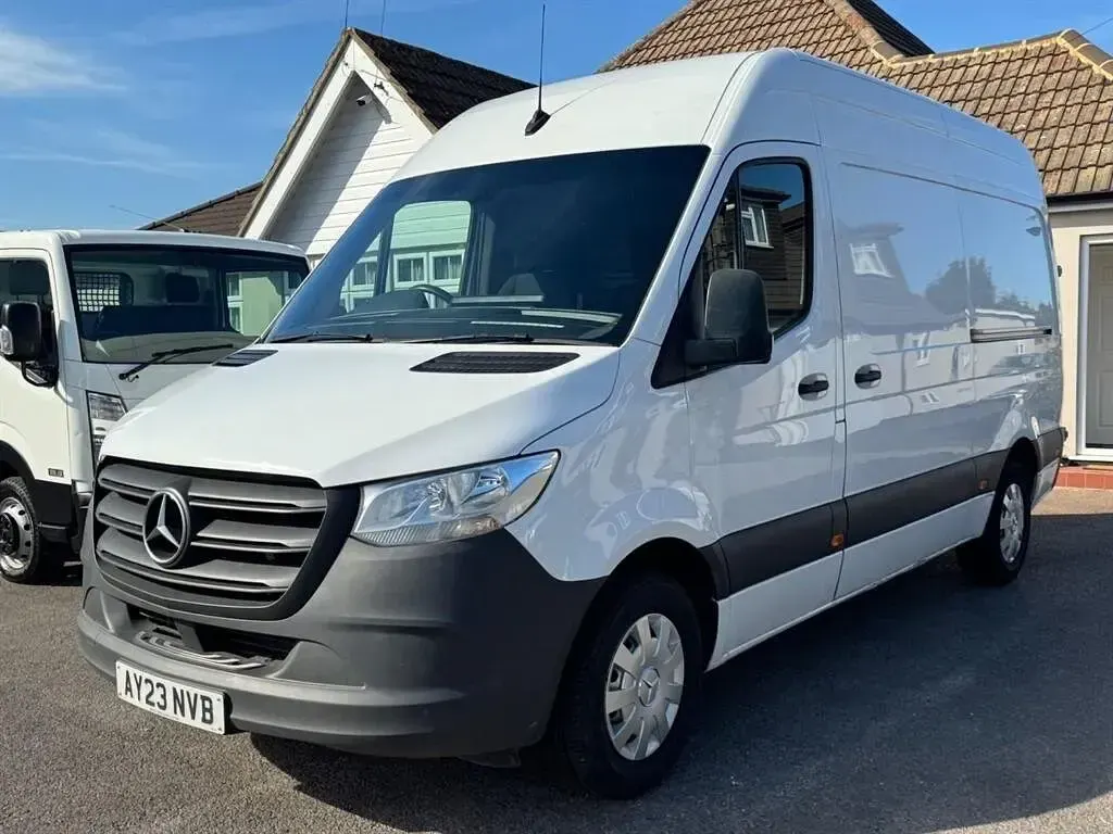 Begagnad Mercedes Sprinter Progressive 2023 Vit Van