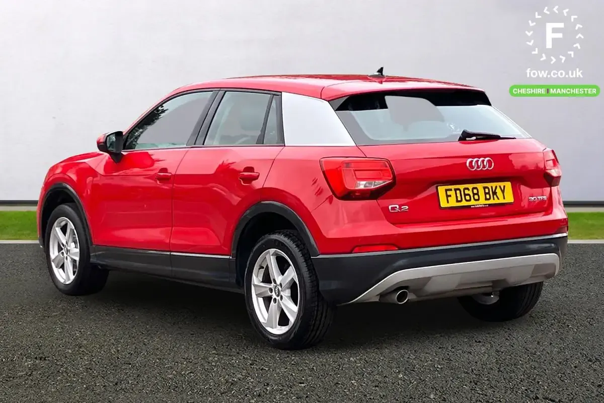 Used Audi Q2 Sport 116 HP (85 kW) 2018 Red SUV
