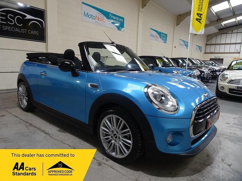 Blue Used 2018 Mini Cooper Cabriolet Cabriolet | £11,000 (Good price) - Image 1/4