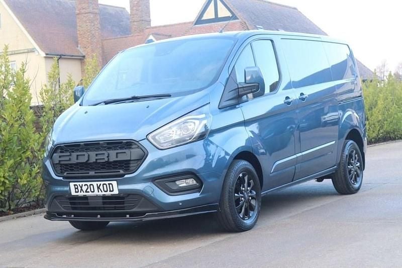 Used Ford Transit Custom Limited 130 HP (95 kW) 2020 Blue Van