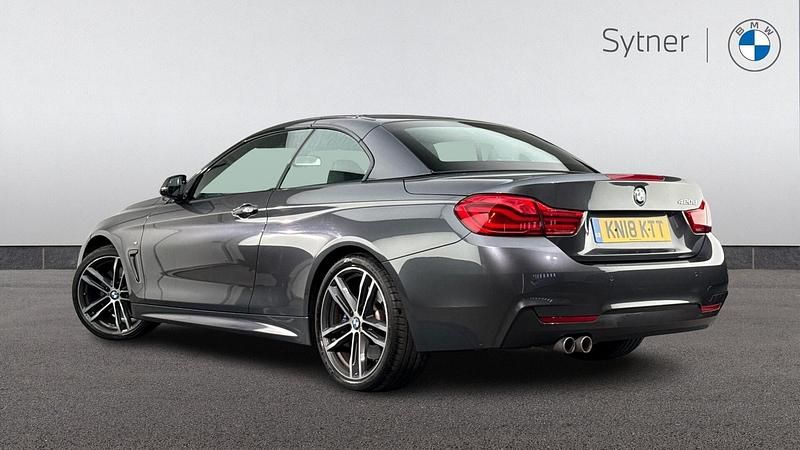Used BMW 420 M Sport 187 HP (137 kW) 2018 Grey Cabriolet