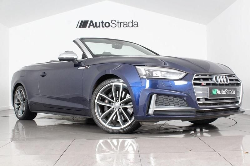Blue Used 2017 Audi S5 Cabriolet Sport Cabriolet | £18,940 - Image 1/3