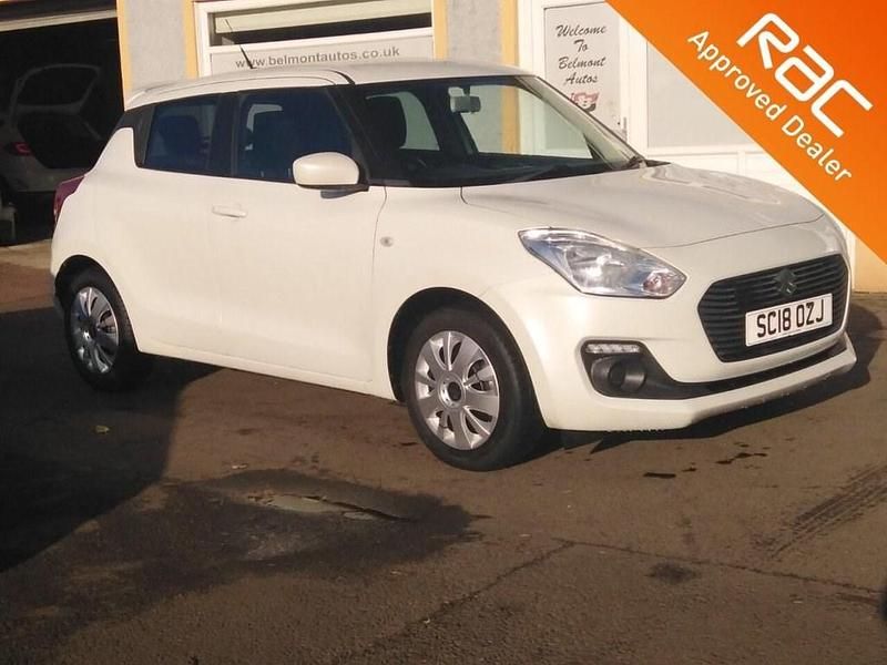 White Used 2018 Suzuki Swift SZ3 Hatchback | £6,499 (Fair price) - Image 1/4