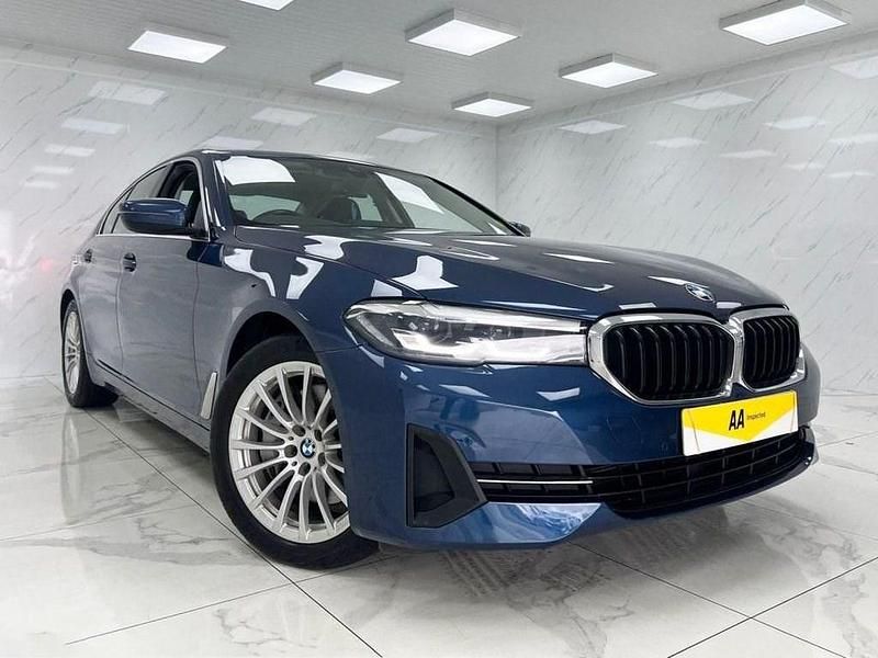Used BMW 530 Comfort Edition 2021 Blue Sedan