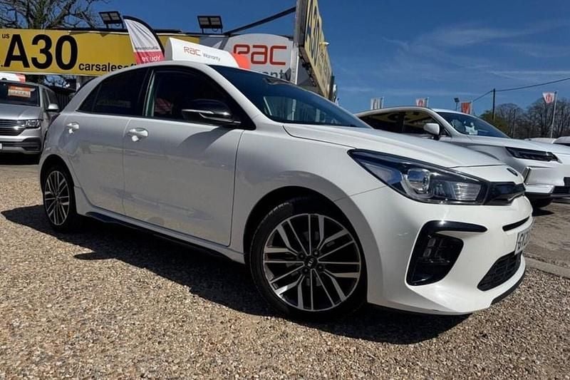 Used Kia Rio GT-Line 118 HP (86 kW) 2020 White Hatchback