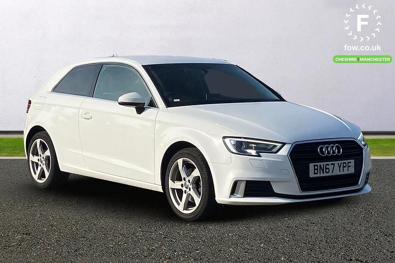 White Used 2017 Audi A3 Sport Hatchback | £11,499 (Fair price) - Image 1/3