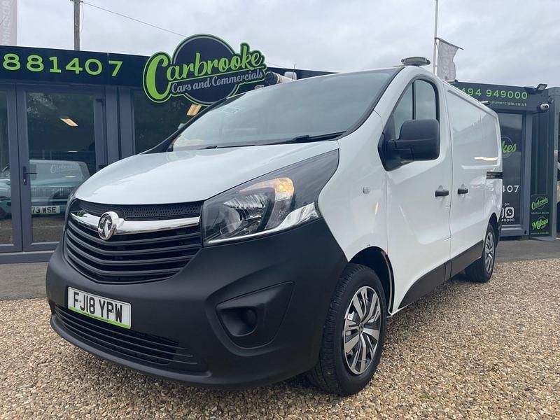 White Used 2018 Vauxhall Vivaro Van | £8,495 (Fair price) - Image 1/3